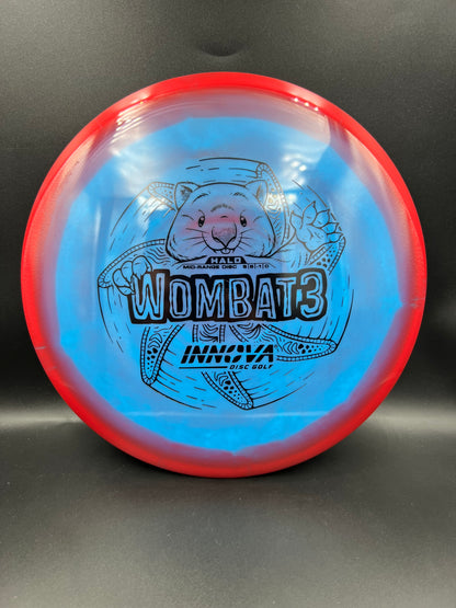 Innova Halo Wombat3 Red Blue Black Stamp - 167g