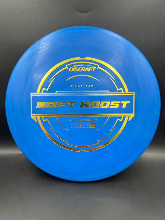 Discraft Putter Line Soft Roost First Run - Blue Gold Stamp - 174g