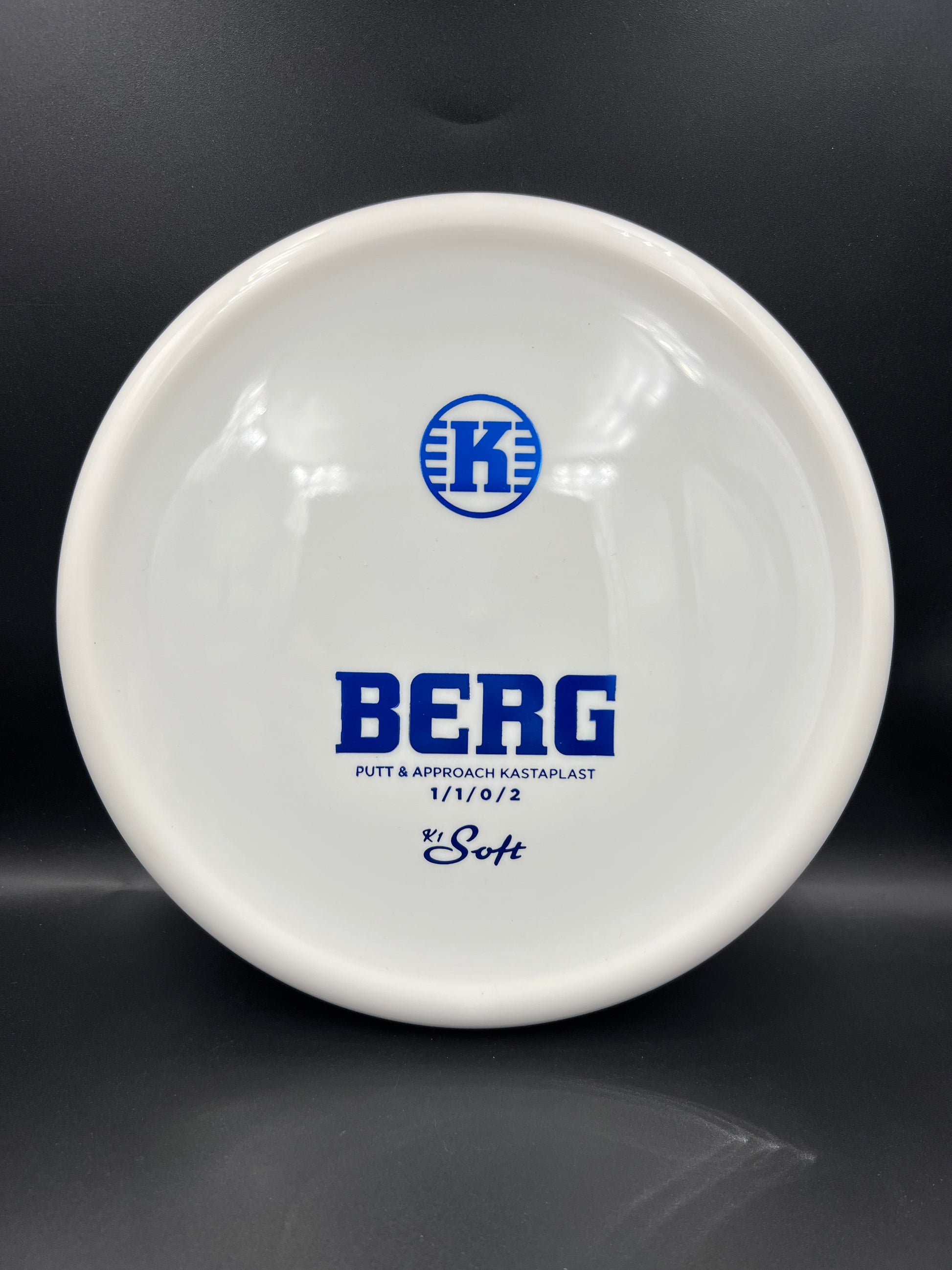 Kastaplast K1 Soft Berg White Blue Stamp - 174g