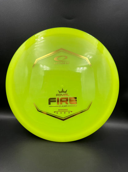 Latitude 64 Royal Clear Fire Yellow Gold Stamp - 177g