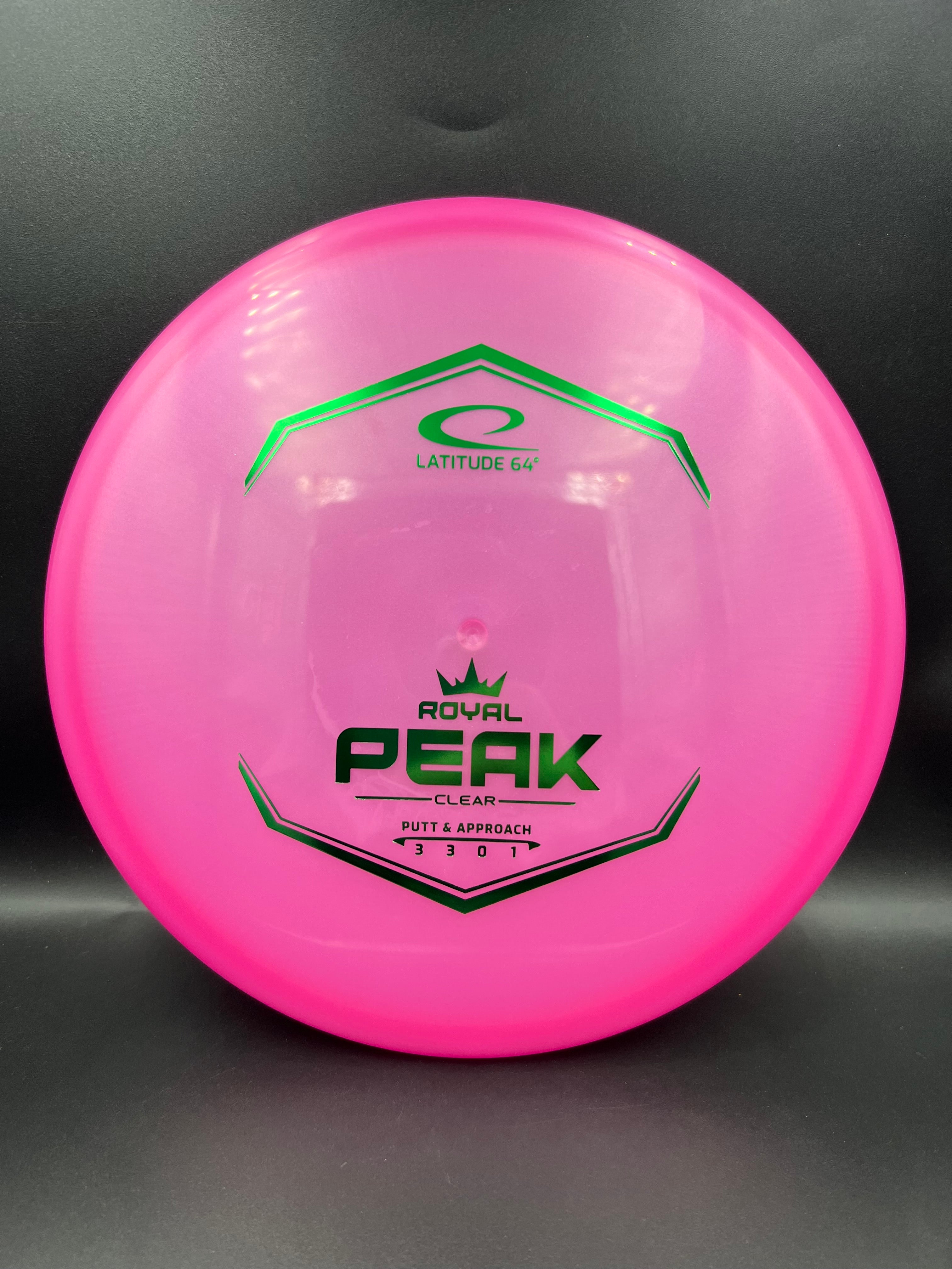 Latitude 64 Royal Clear Peak Putter | Disc Golf – Out of Bounds