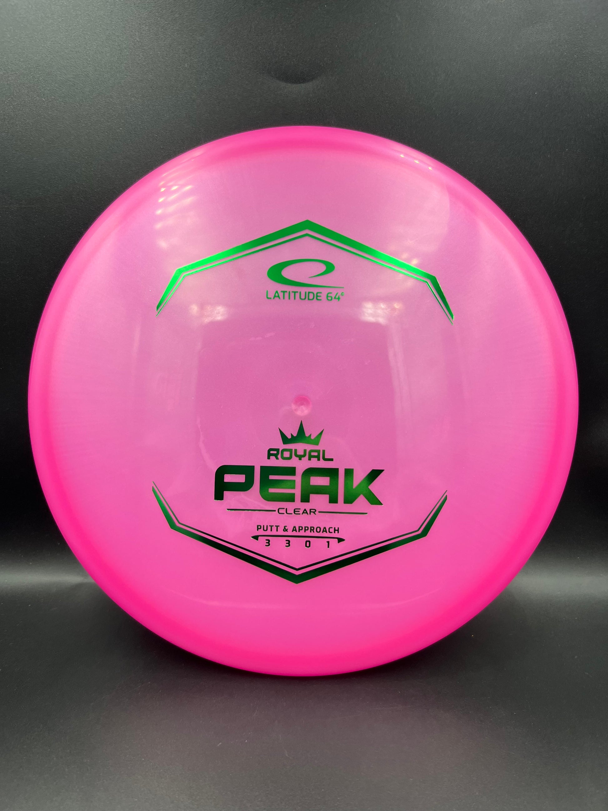 Latitude 64 Royal Clear Peak Pink Green Stamp - 175g