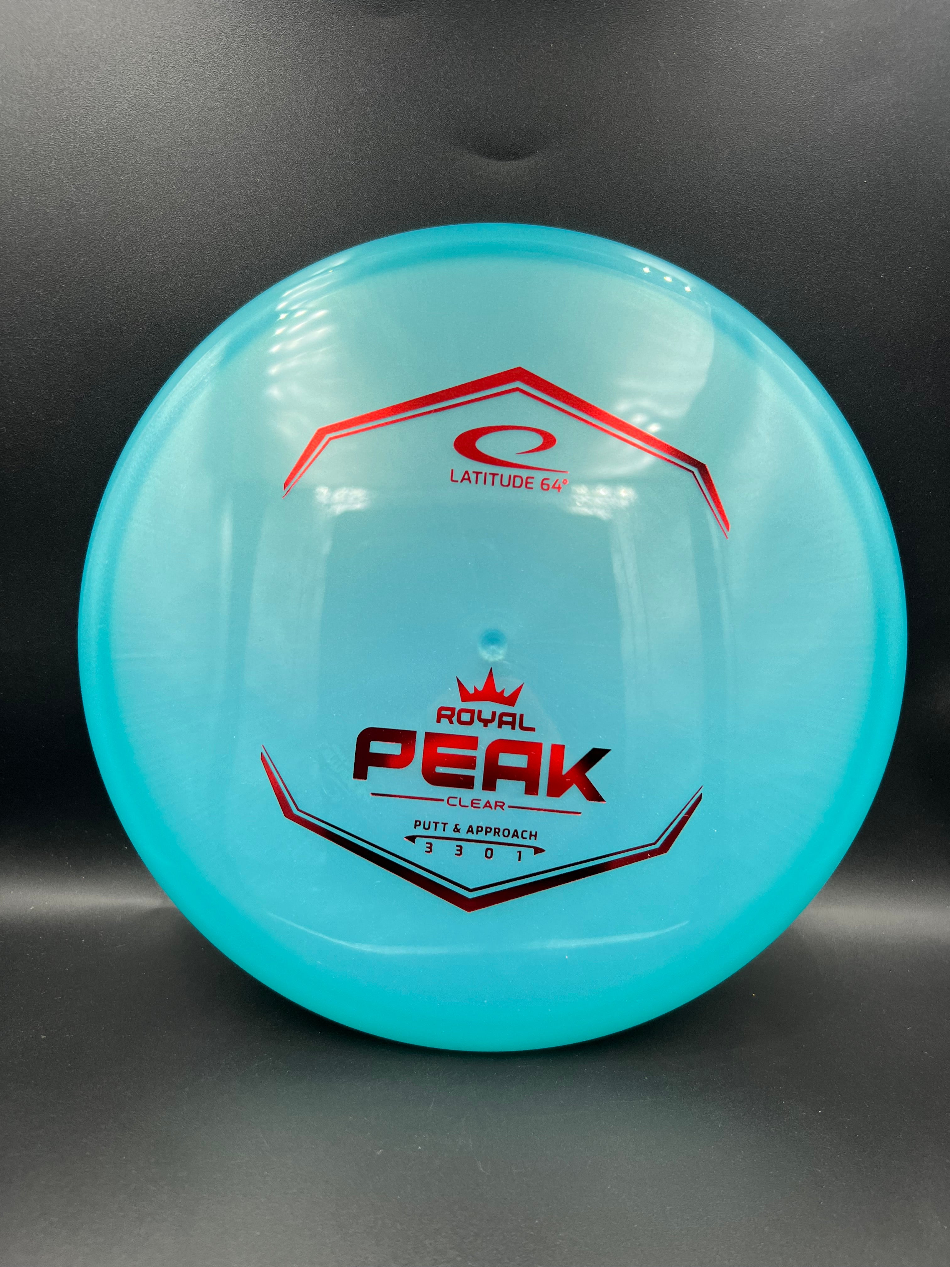 Latitude 64 Royal Clear Peak Putter | Disc Golf – Out of Bounds