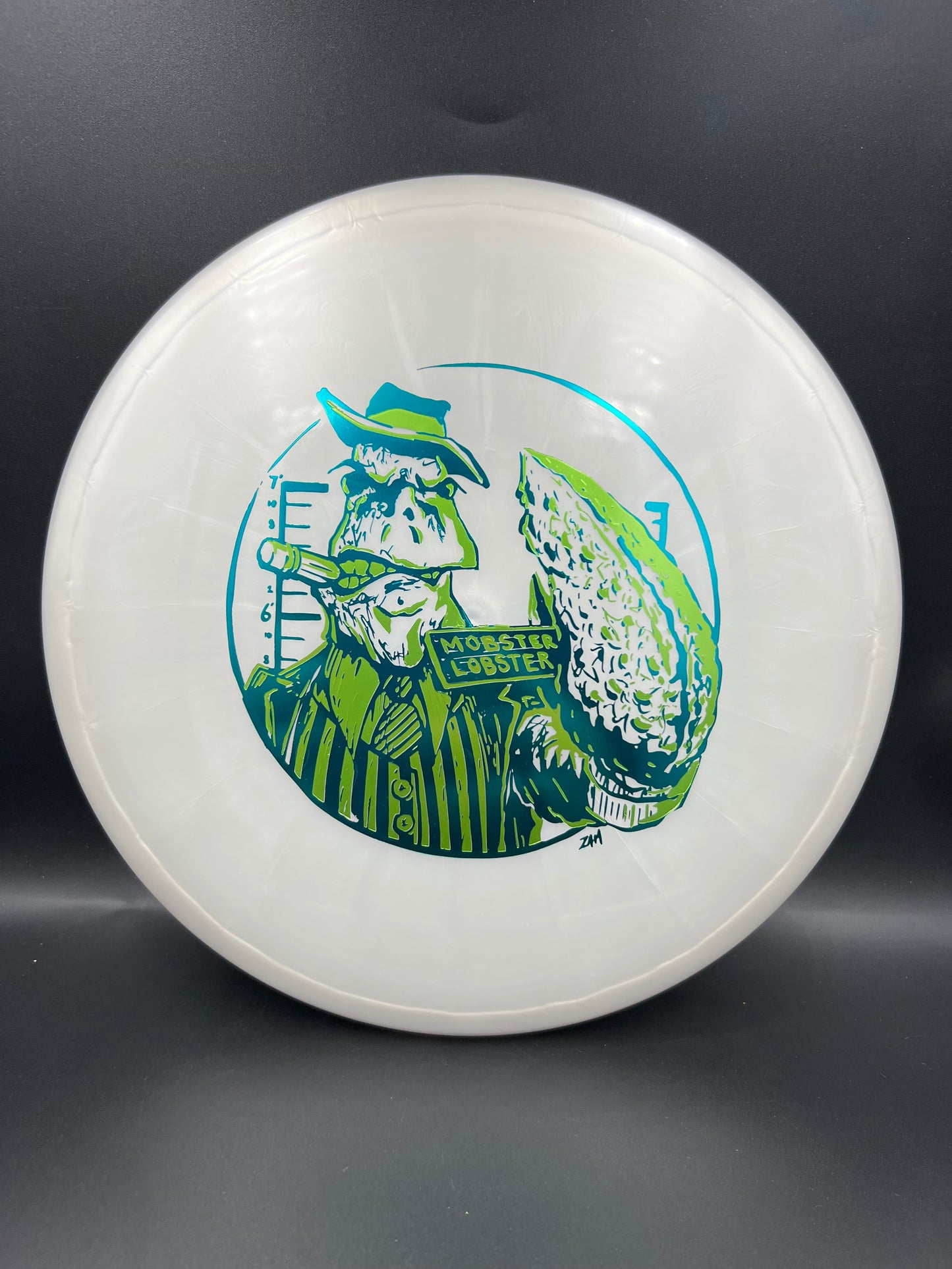 Mint Sublime Mobster Lobster White Teal Lime Stamp - 177g