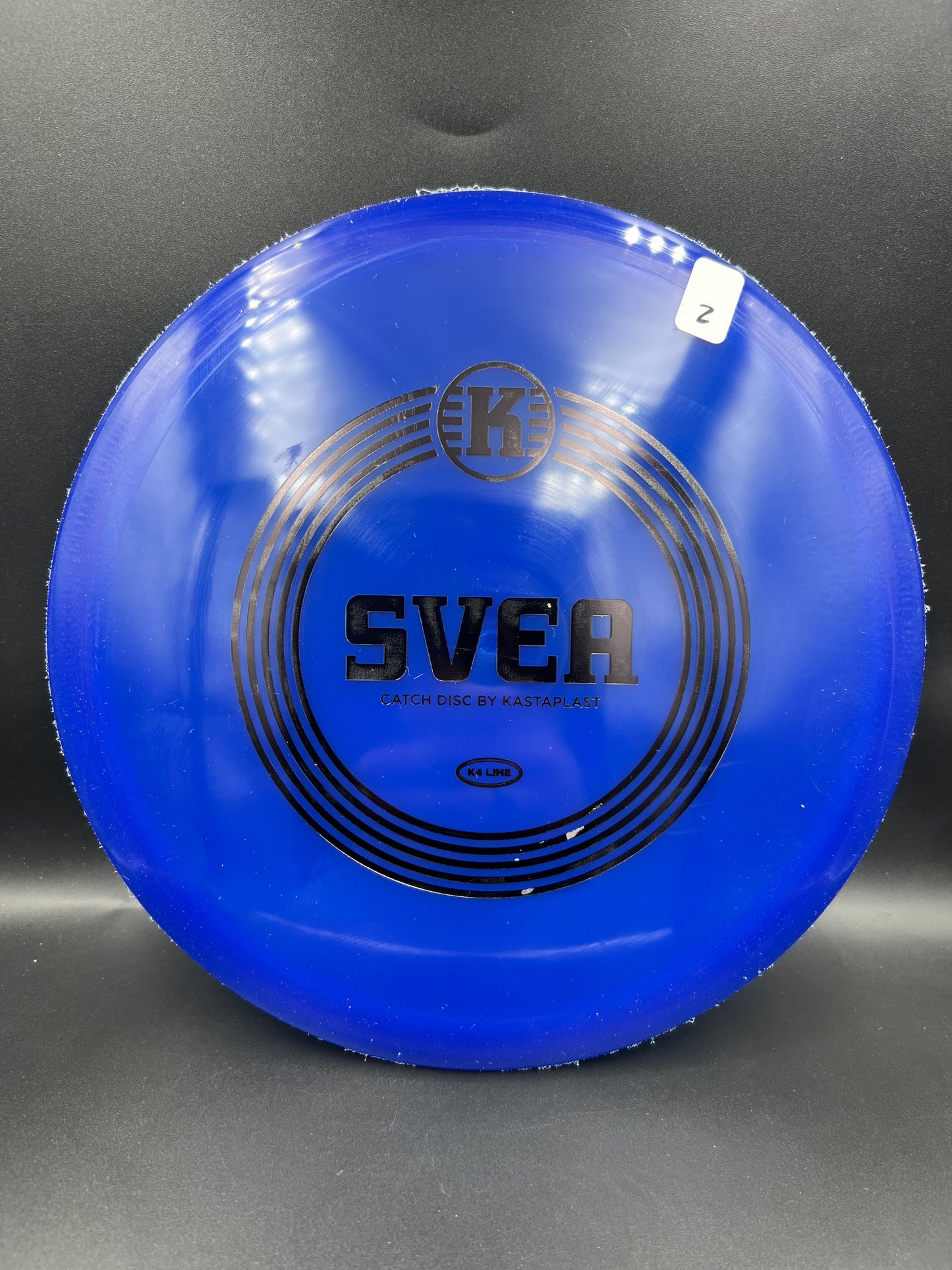 Kastaplast K4 Svea Blue Black Stamp (2) - 131g
