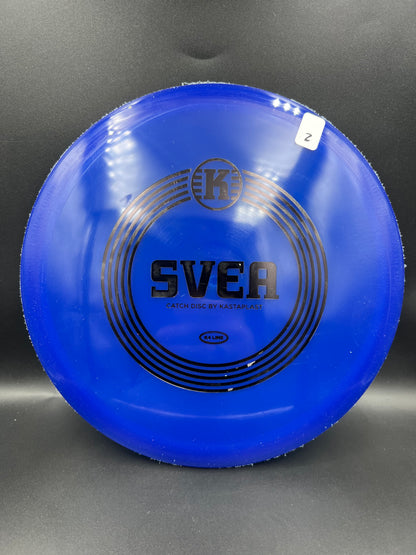 Kastaplast K4 Svea Blue Black Stamp (2) - 131g