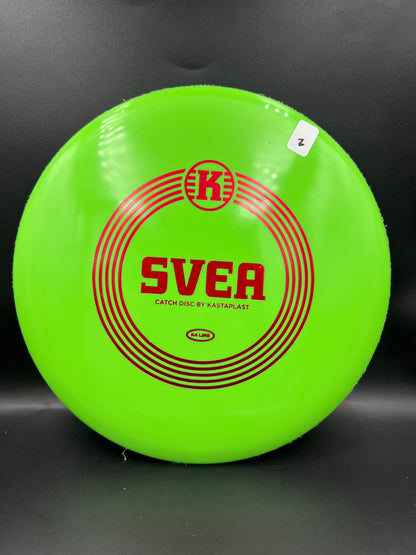 Kastaplast K4 Svea Green Red Stamp (2) - 132g