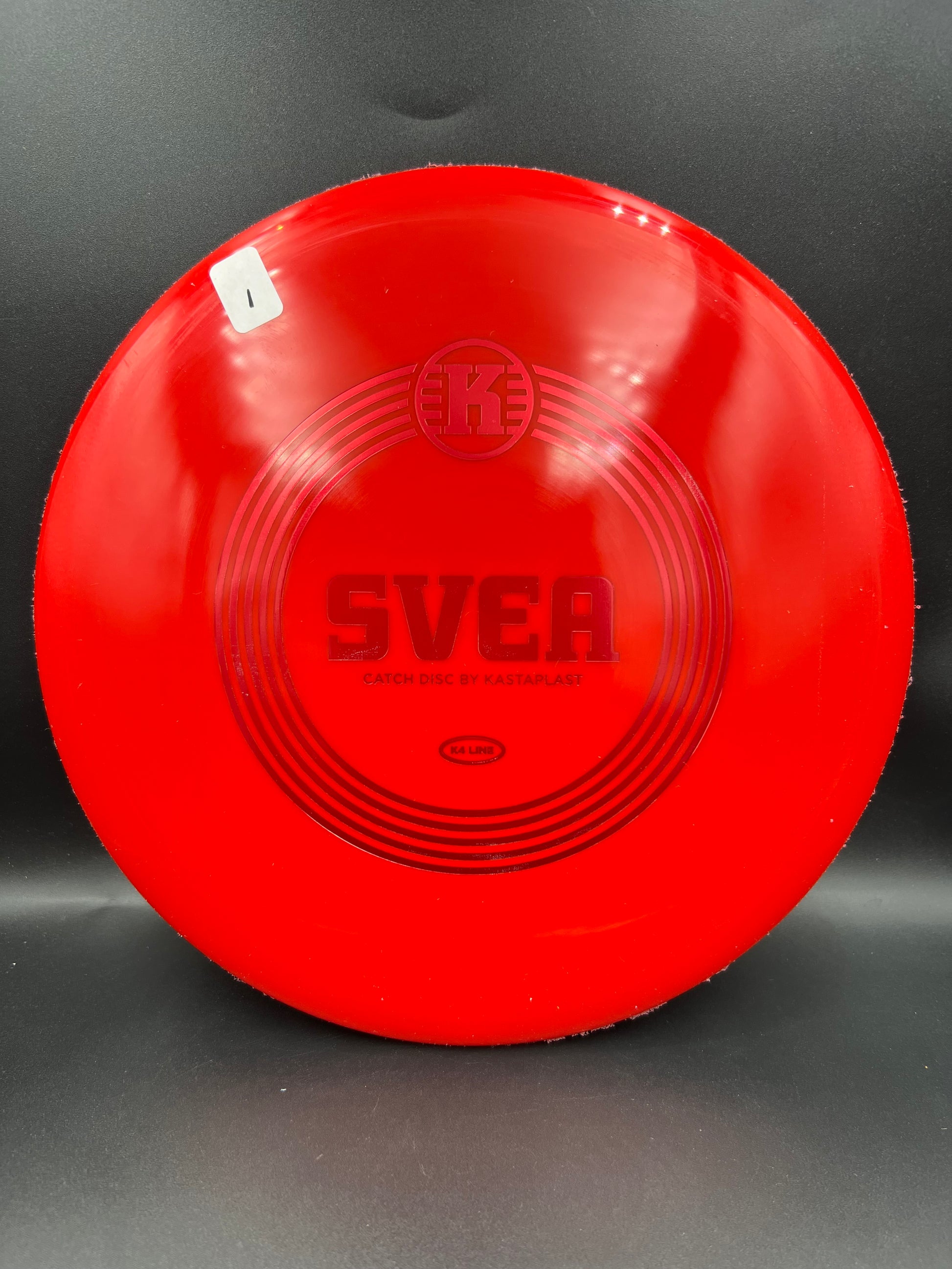 Kastaplast K4 Svea Red Red Stamp (1) - 131g
