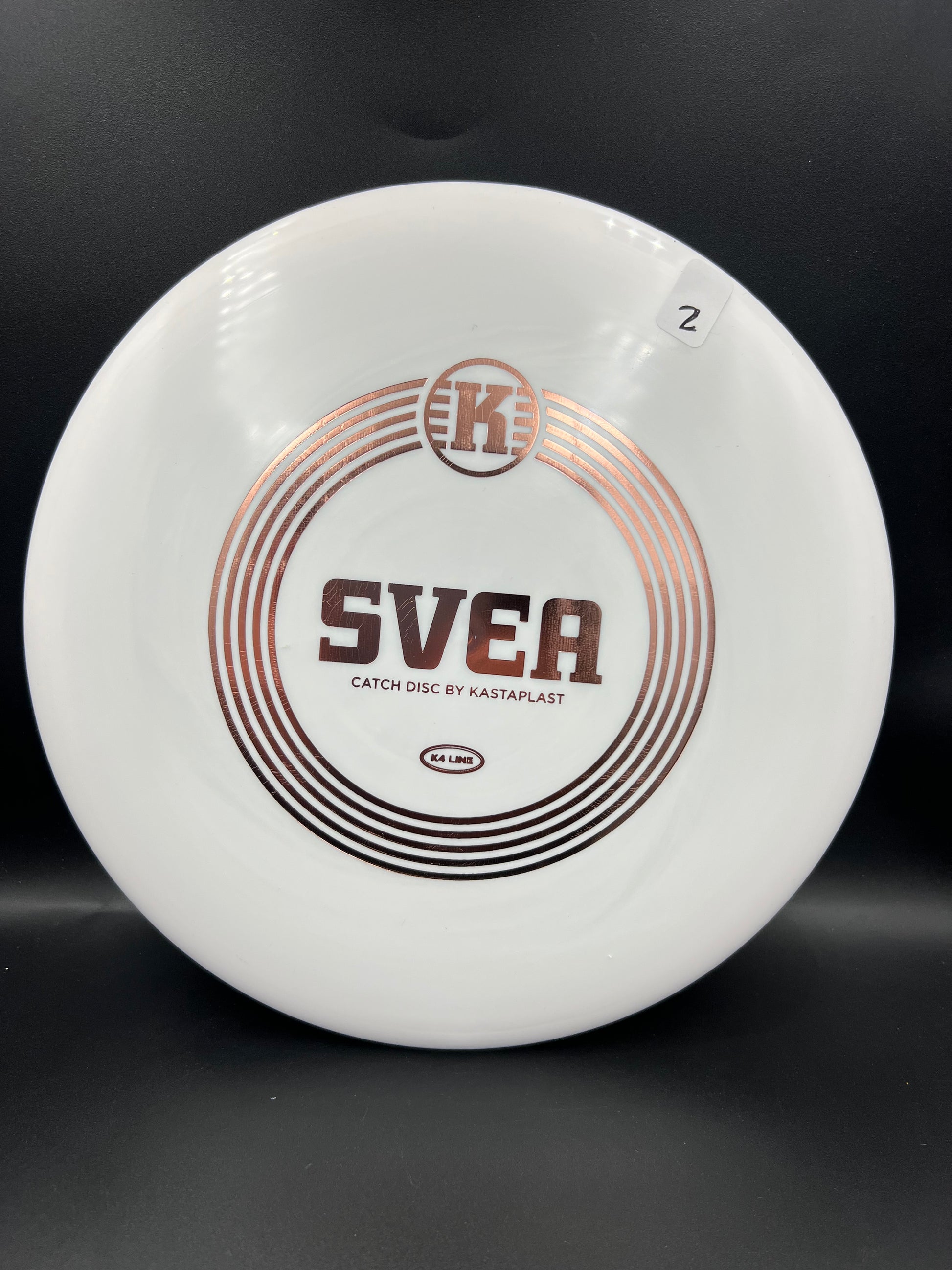 Kastaplast K4 Svea White Copper Pink Stamp (2) - 131g