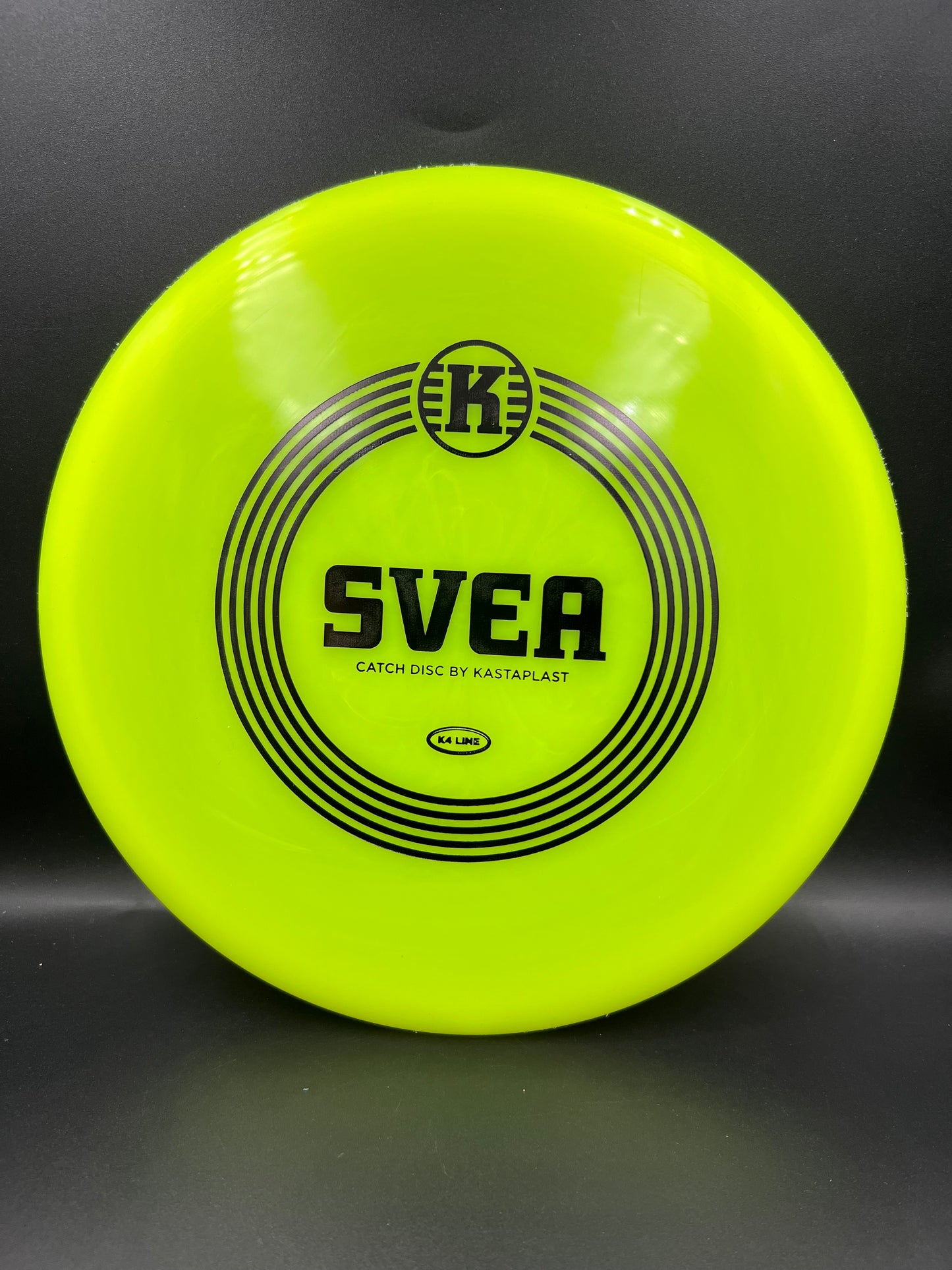 Kastaplast K4 Svea Yellow Black Stamp - 131g