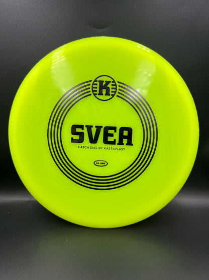 Kastaplast K4 Svea Yellow Black Stamp - 131g