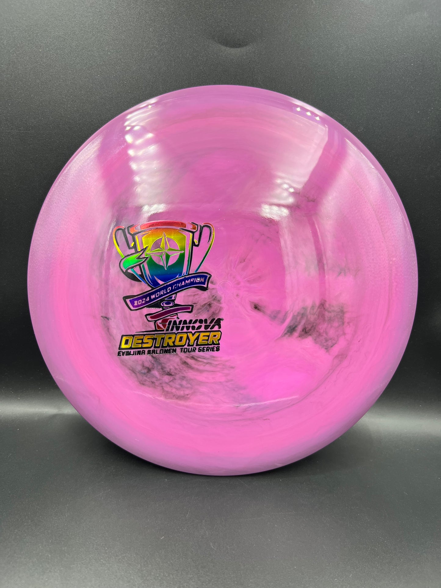 Innova 2026 Tour Series Eveliina Salonen Swirly Star Destroyer Pink Purple Black Rainbow Foil - 173g-175g