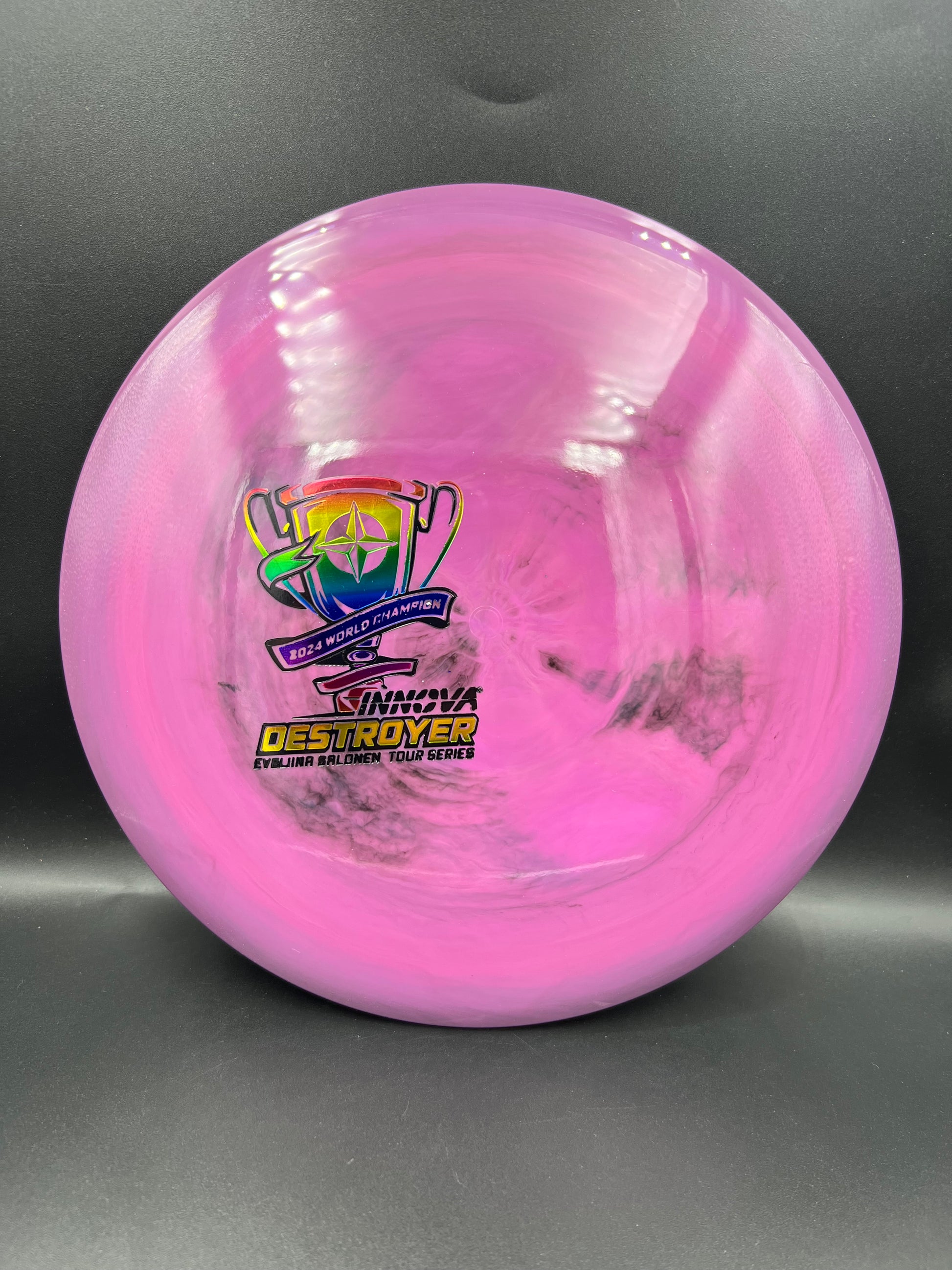 Innova 2026 Tour Series Eveliina Salonen Swirly Star Destroyer Pink Purple Black Rainbow Foil - 173g-175g