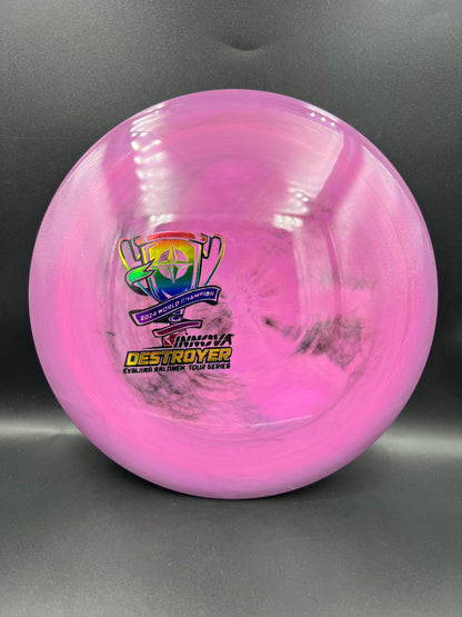 Innova 2026 Tour Series Eveliina Salonen Swirly Star Destroyer Pink Purple Black Rainbow Foil - 173g-175g