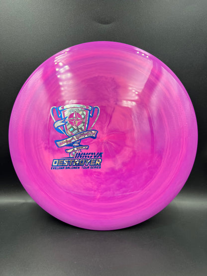 Innova 2026 Tour Series Eveliina Salonen Swirly Star Destroyer Pink Purple Proto Foil - 173g-175g