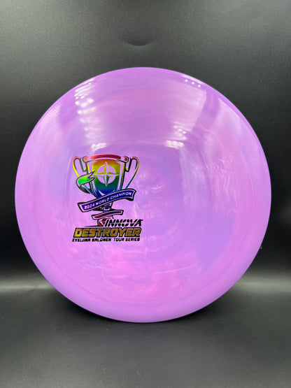 Innova 2026 Tour Series Eveliina Salonen Swirly Star Destroyer Pink Purple Rainbow Foil - 173g-175g