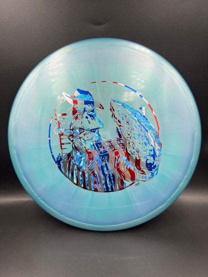 Mint Sublime Mobster Lobster Light Blue Teal Flag Blue Shatter Stamp - 177g