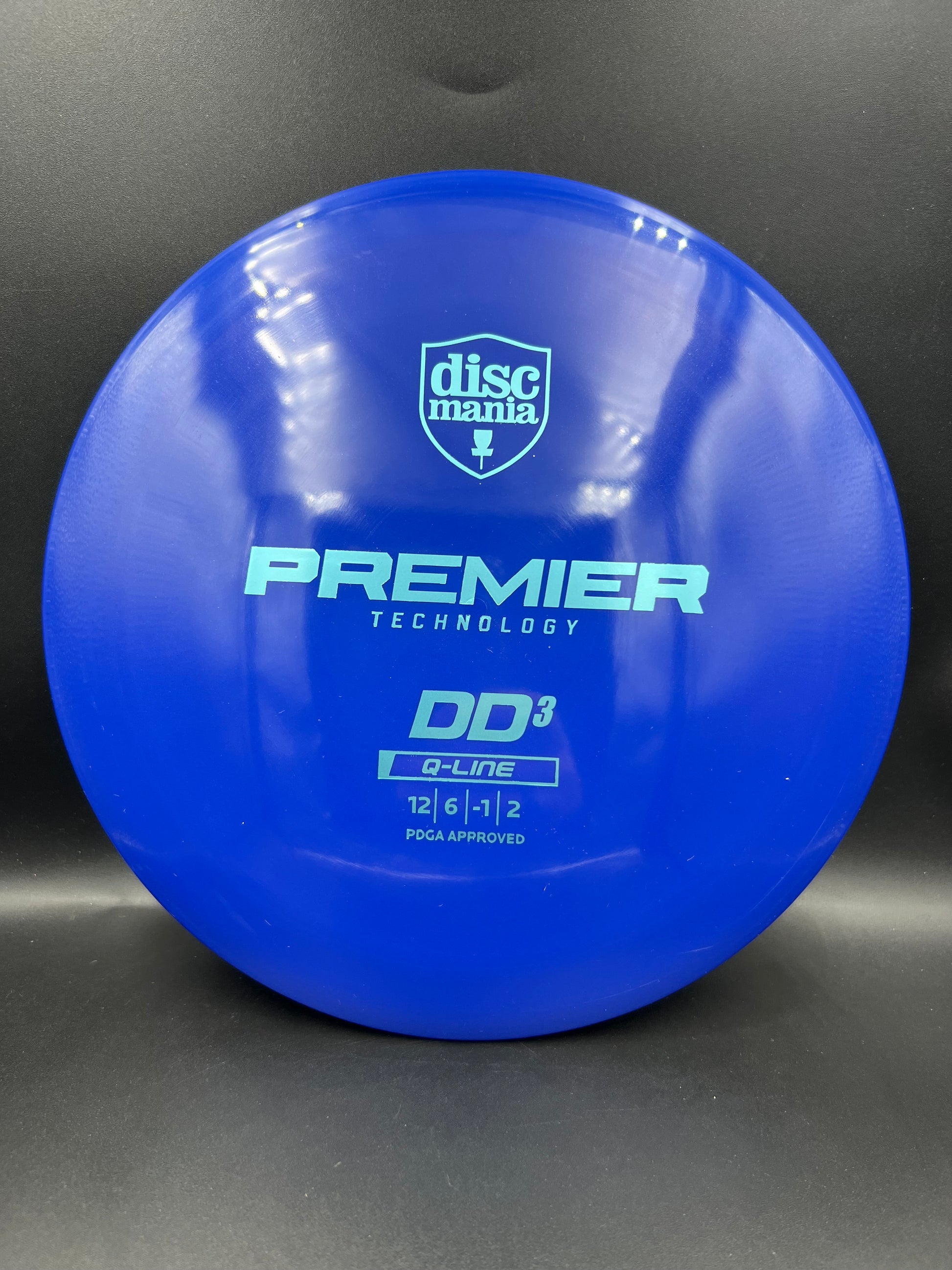 Discmania Q-Line DD3 Blue Light Blue Stamp - 169g