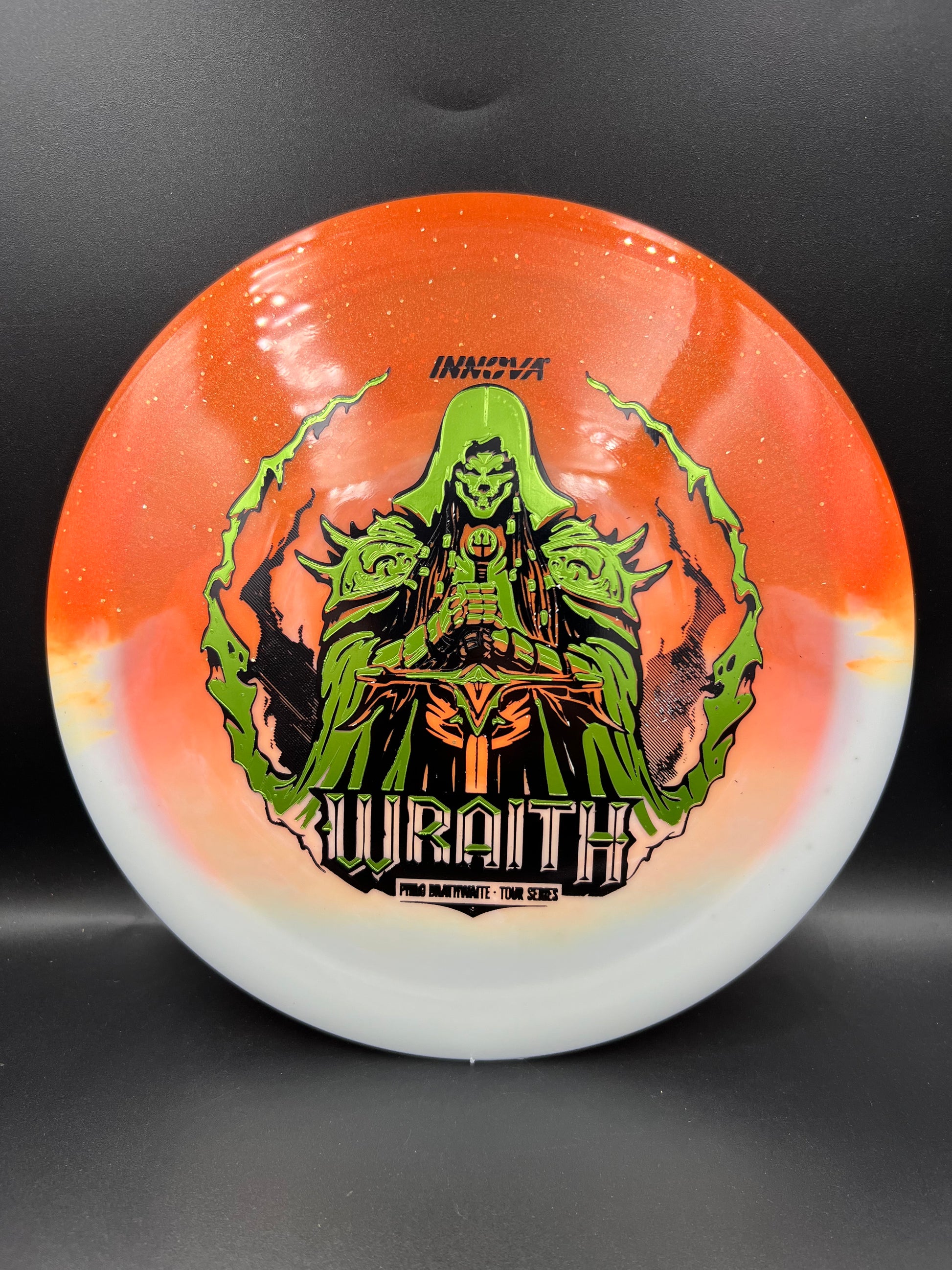 Innova 2026 Tour Series Duo Wraith Philo Brathwaite Orange Top Light Green Stamp - 166g