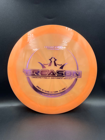 Dynamic Discs Moonshine Treason Peachy Orange Pink Stamp - 169g