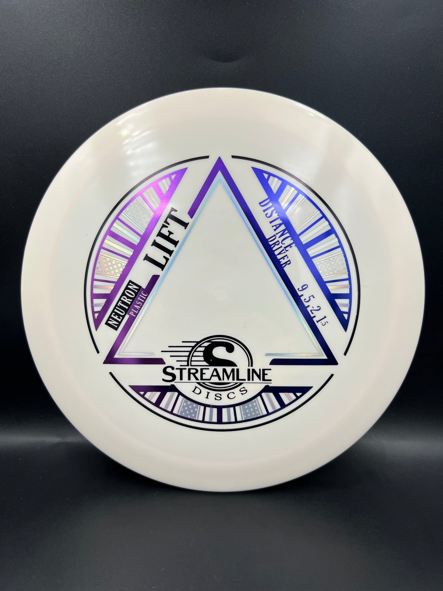 Streamline Neutron Lift White Black Purple Blue Stamp - 167g