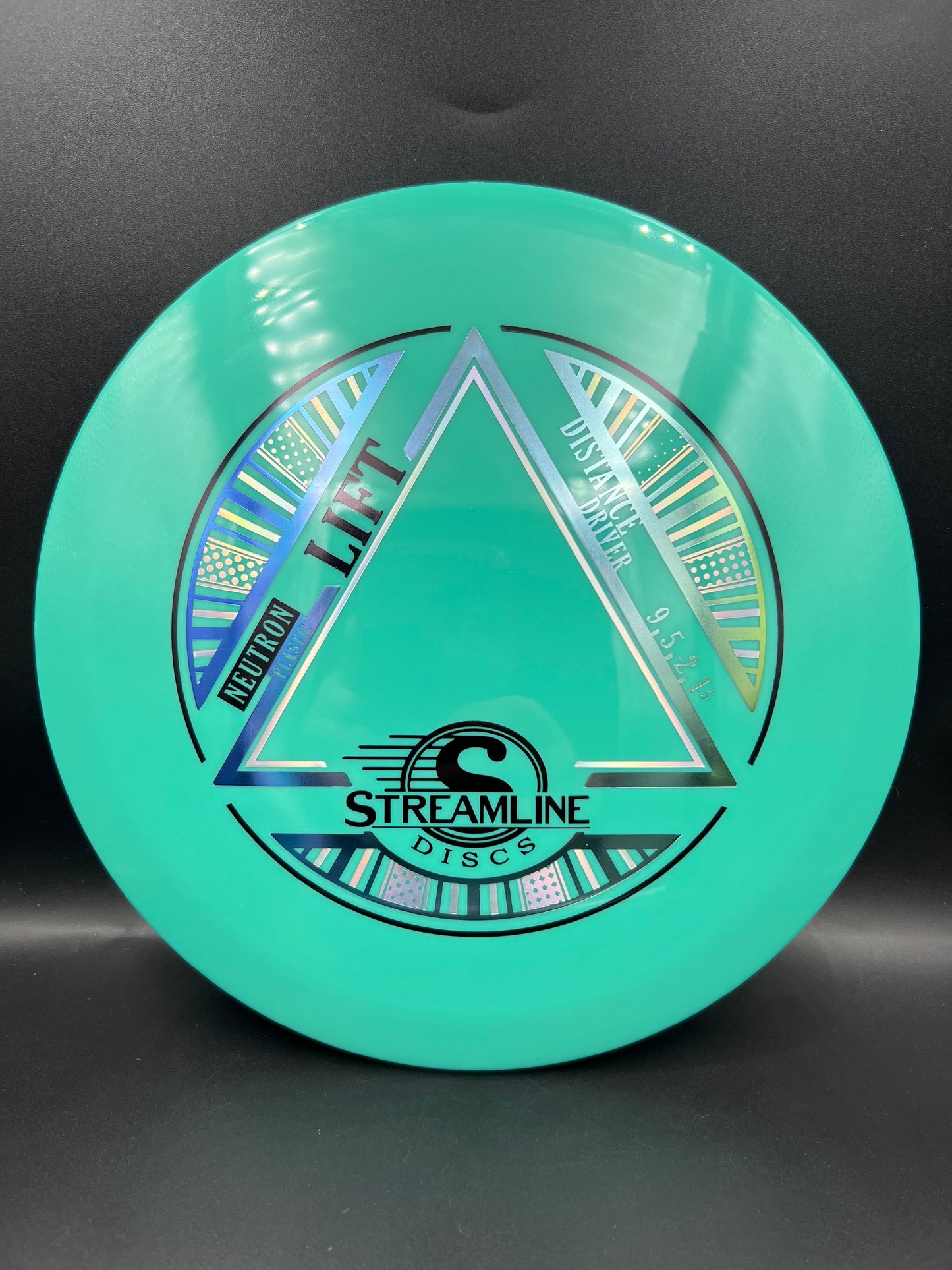Streamline Neutron Lift Teal Black Blue Silver Stamp - 168g
