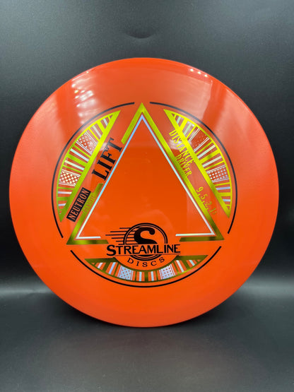Streamline Neutron Lift Orange Black Gold Silver Stamp - 167g
