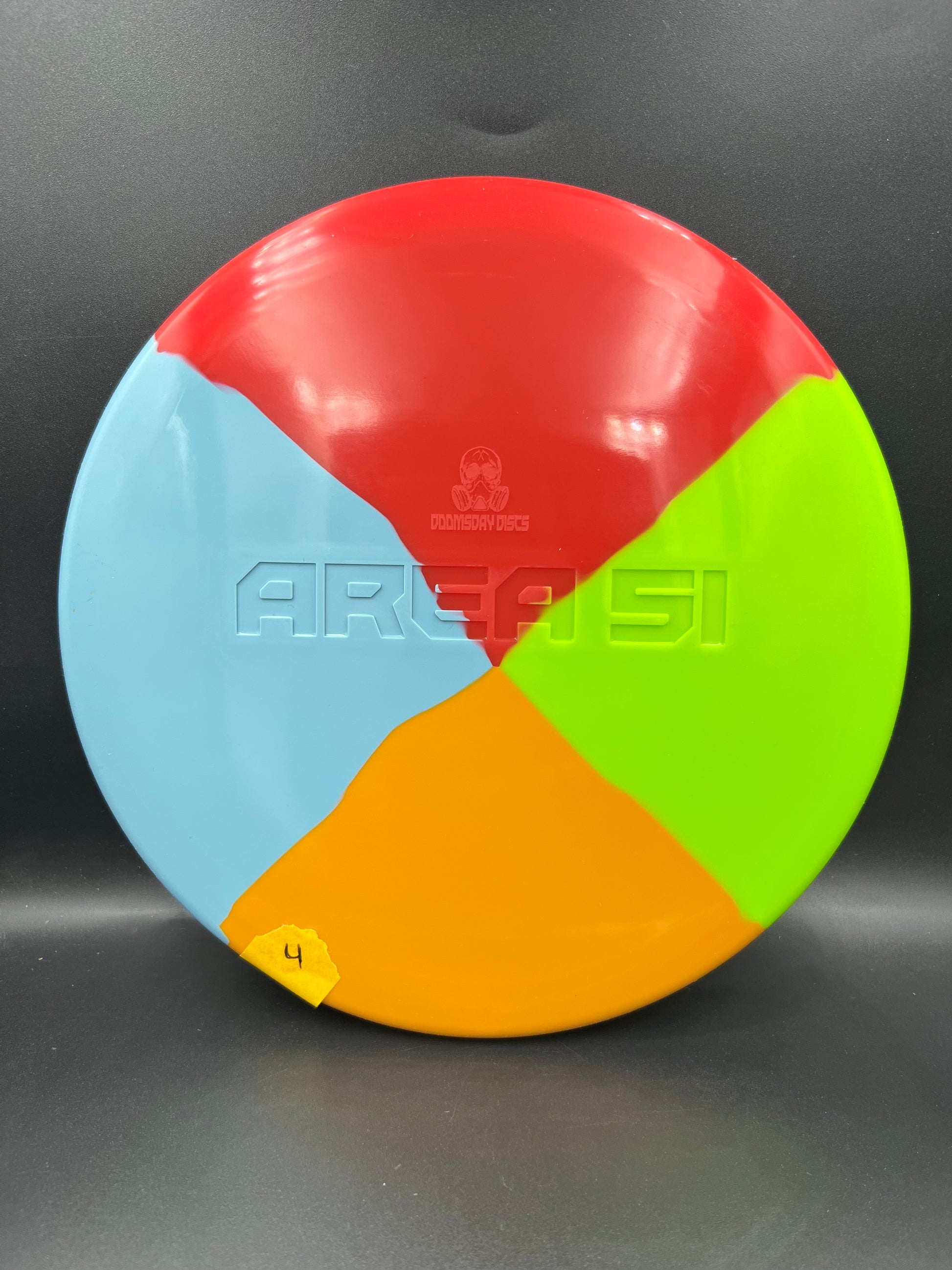 Doomsday Bologna Area 51 Multi Color Taffy (4) - (173g-176g)