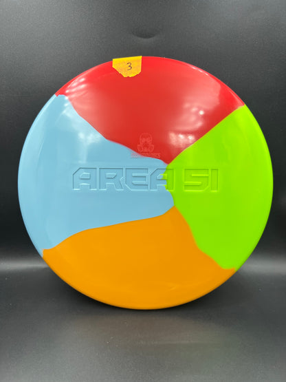 Doomsday Bologna Area 51 Multi Color Taffy (3) - (173g-176g)