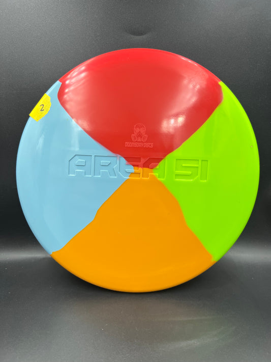 Doomsday Bologna Area 51 Multi Color Taffy (2) - (173g-176g)