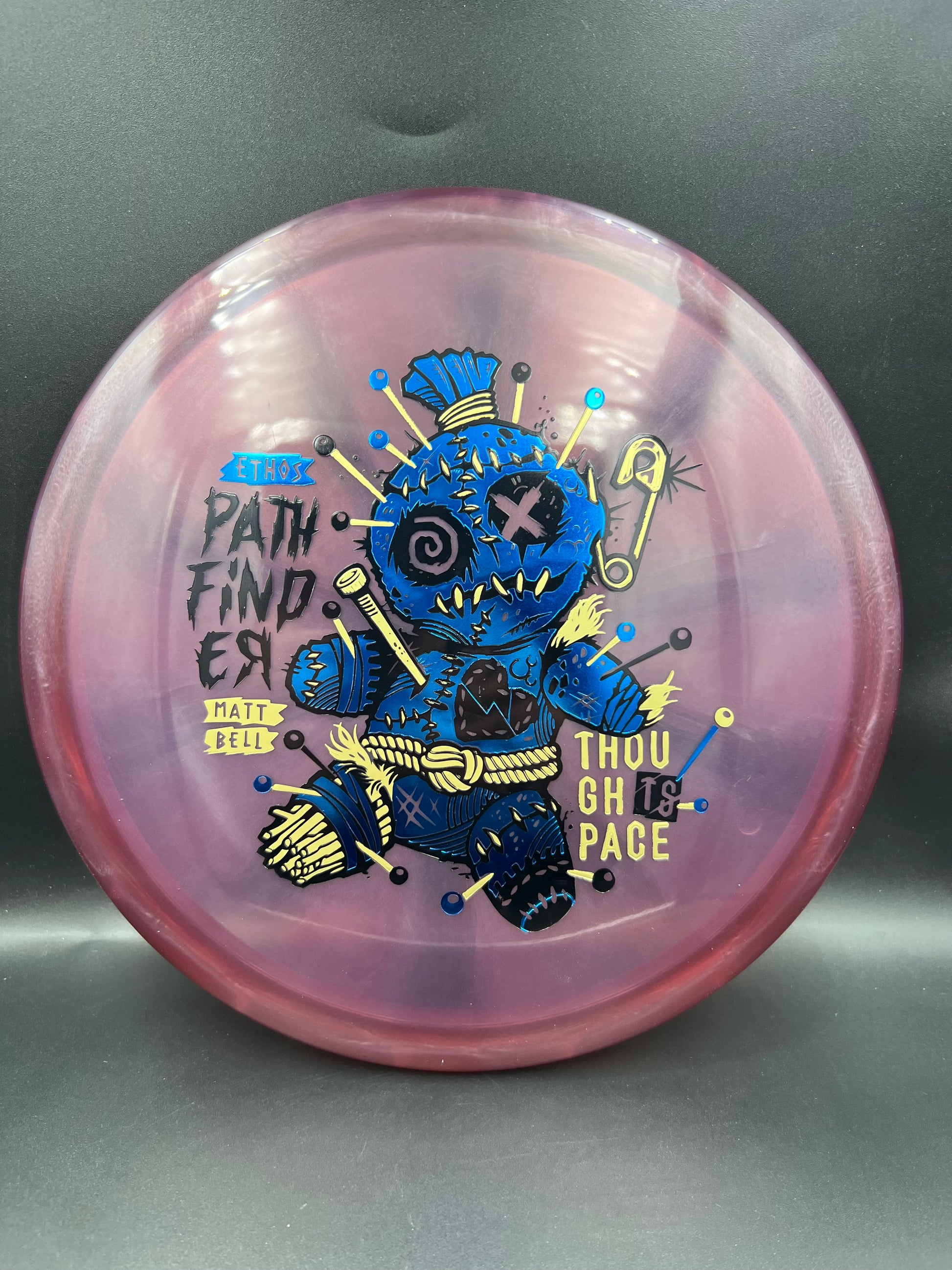 Thought Space Matt Bell Experimental Ethos Pathfinder Maroon Blue Gold Stamp - 176g
