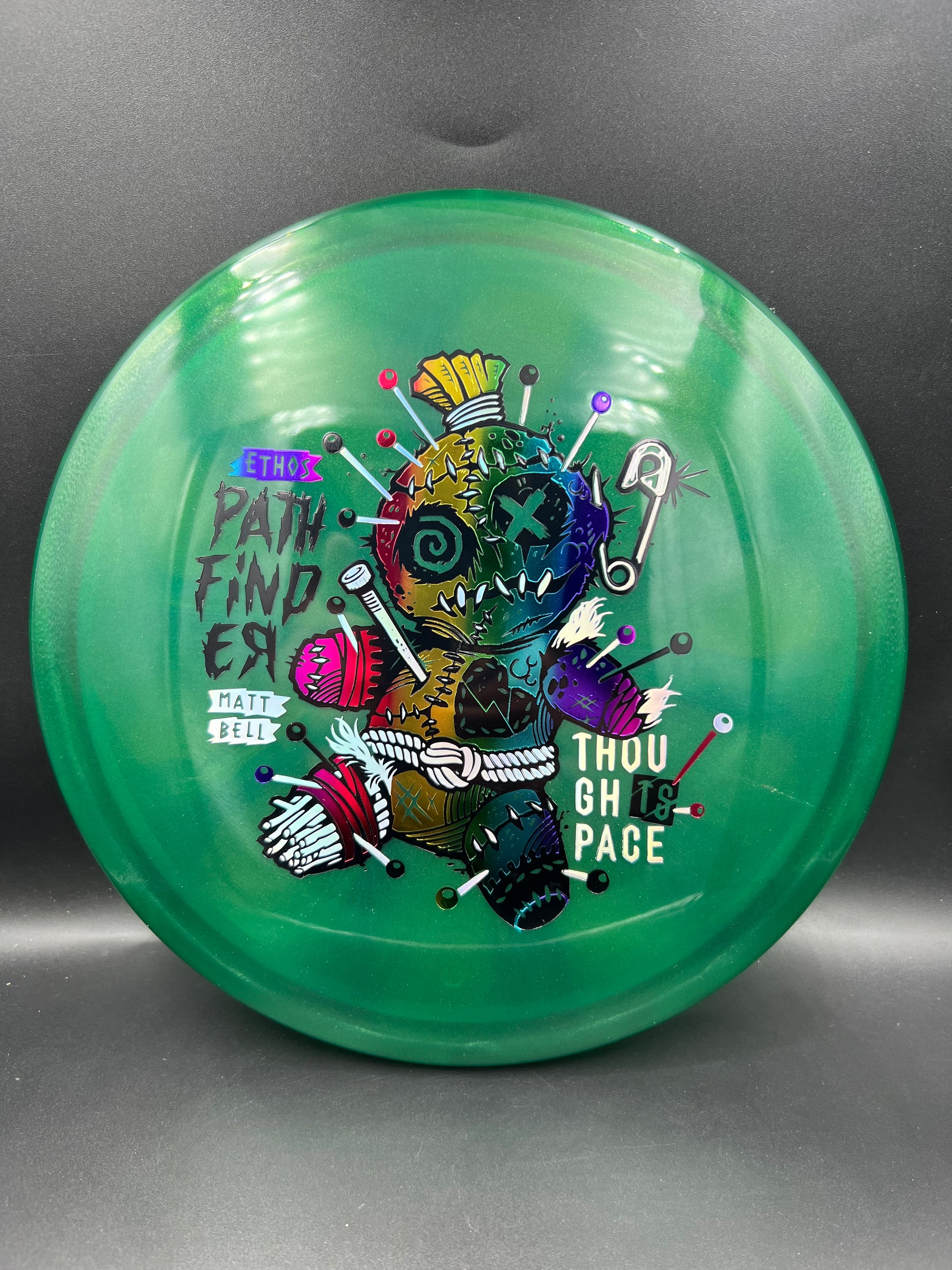 Thought Space Matt Bell Experimental Ethos Pathfinder Green Rainbow Stamp - 176g