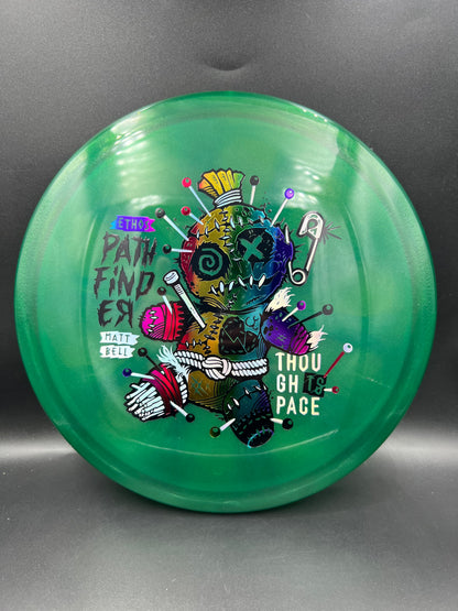 Thought Space Matt Bell Experimental Ethos Pathfinder Green Rainbow Stamp - 176g