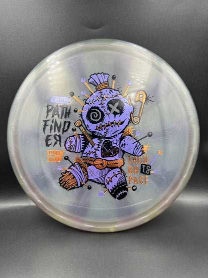 Thought Space Matt Bell Experimental Ethos Pathfinder Clear Gray Purple Copper Stamp - 176g