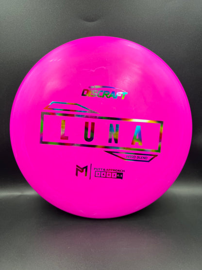 Discraft Hard Luna Pink Rainbow Stamp - 173g