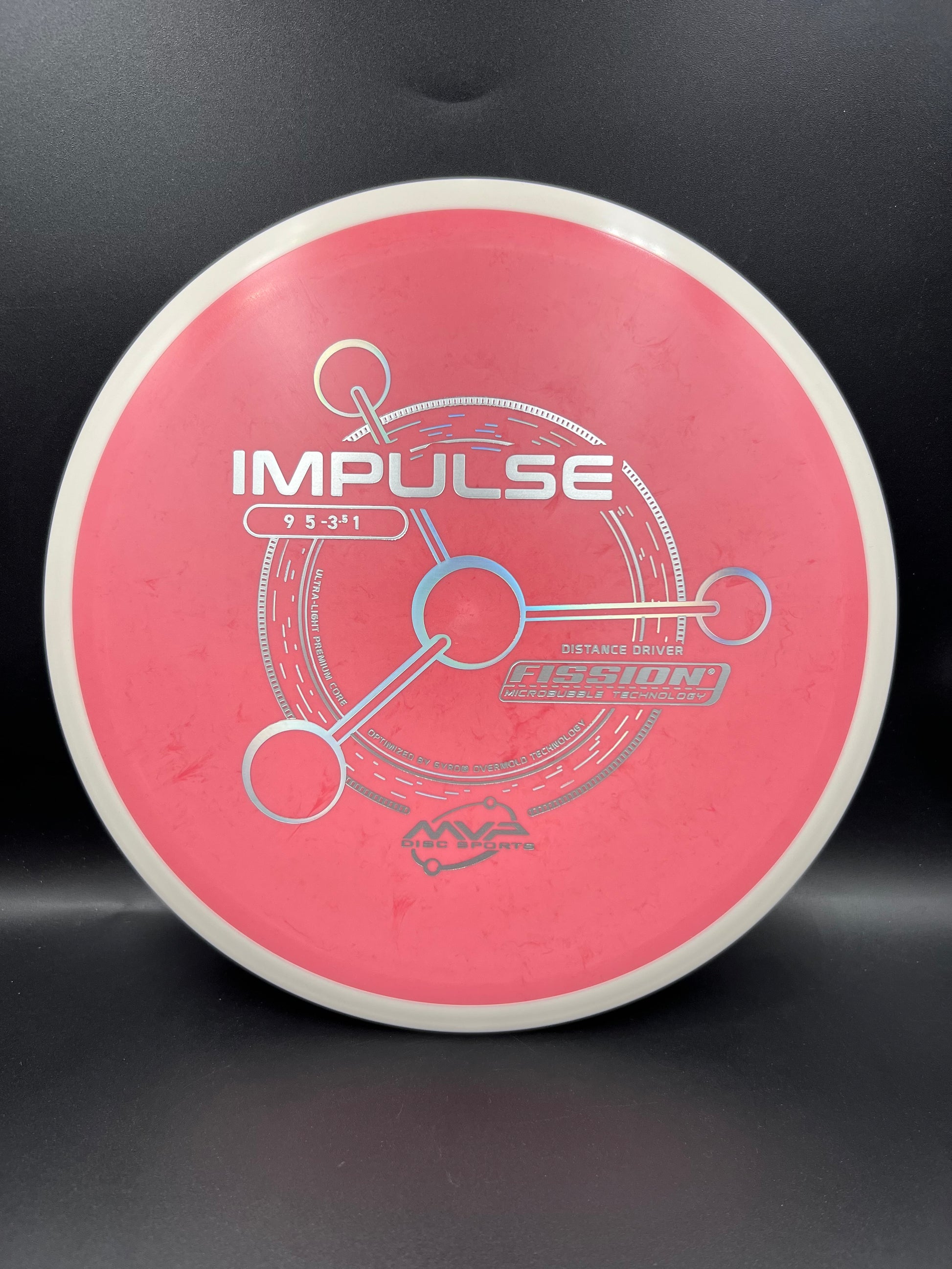 MVP Fission Impulse Pink White Rim - 154g