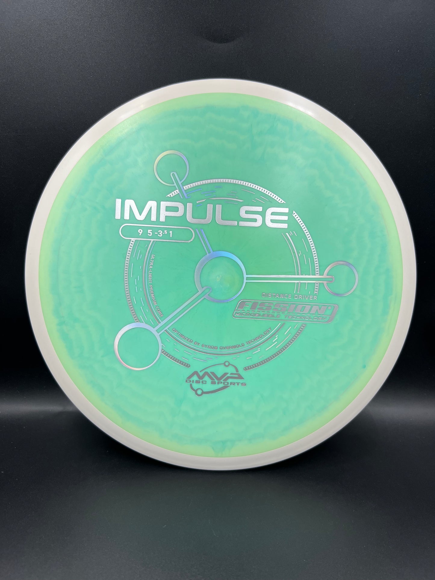 MVP Fission Impulse Minty White Rim - 155g