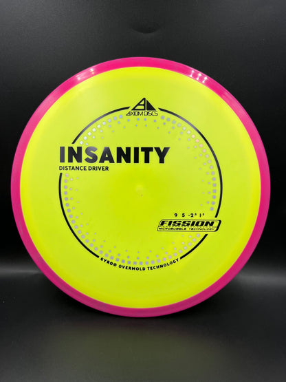 Axiom Fission Insanity Yellow Pink Rim - 154g