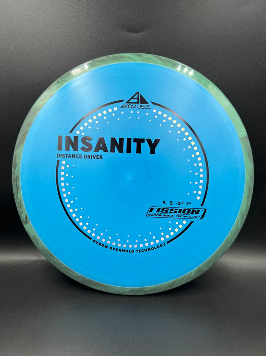 Axiom Fission Insanity Blue Green Black Rim - 161g