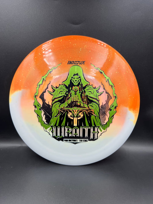 Innova 2026 Tour Series Duo Wraith Philo Brathwaite Orange Top Light Green Stamp - 168g