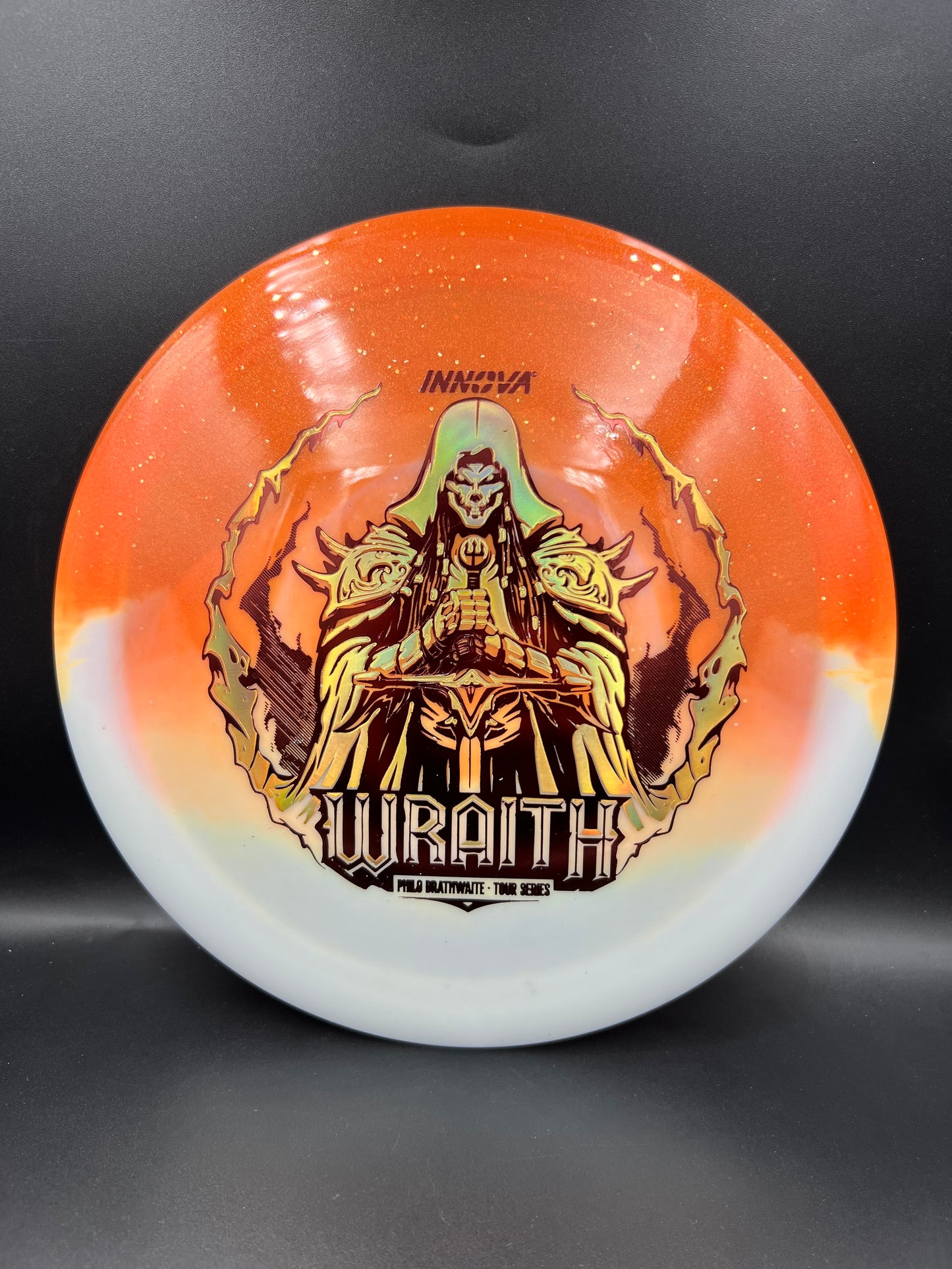 Innova 2026 Tour Series Duo Wraith Philo Brathwaite Orange Top Gold Stamp - 167g