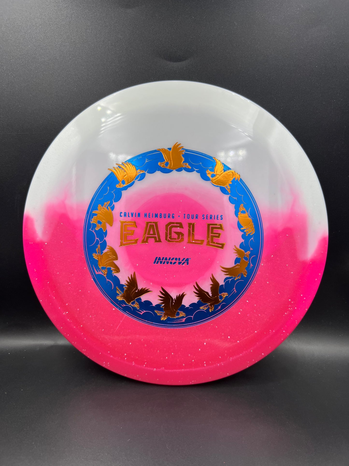 Innova 2026 Tour Series Calvin Heimburg Duo Eagle Pink Bottom Orange Blue Stamp - 173g-175g