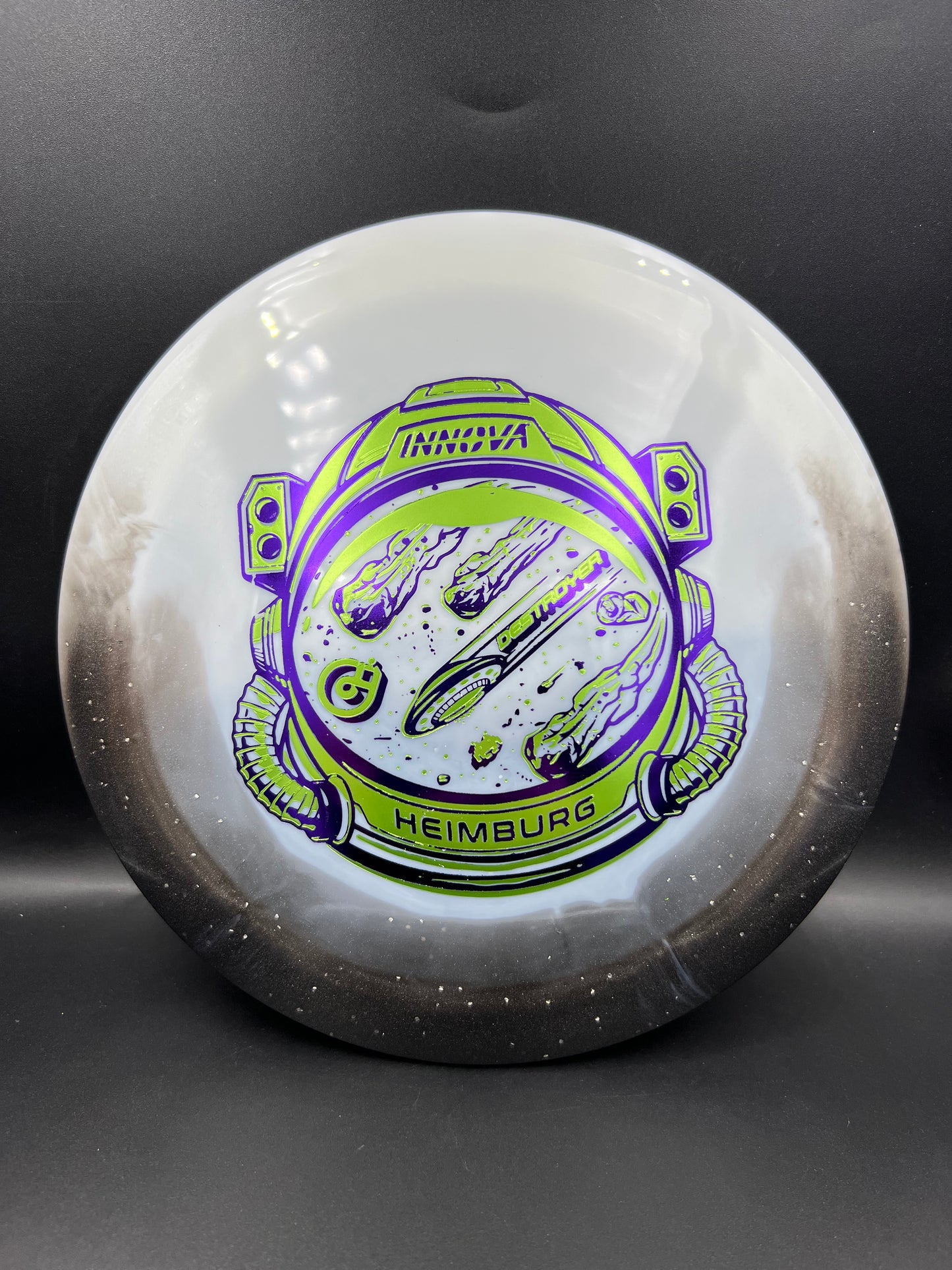 Innova Tour Series 2026 Calvin Heimburg Duo Destroyer Black Bottom Green Purple Stamp - 173g-175g