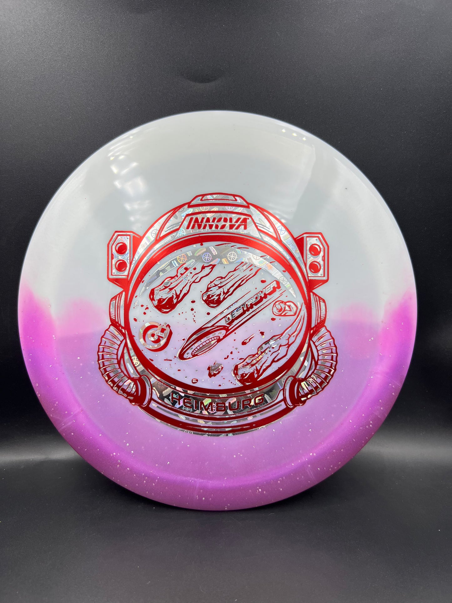 Innova Tour Series 2026 Calvin Heimburg Duo Destroyer Purple Bottom Red Proto Stamp - 173g-175g