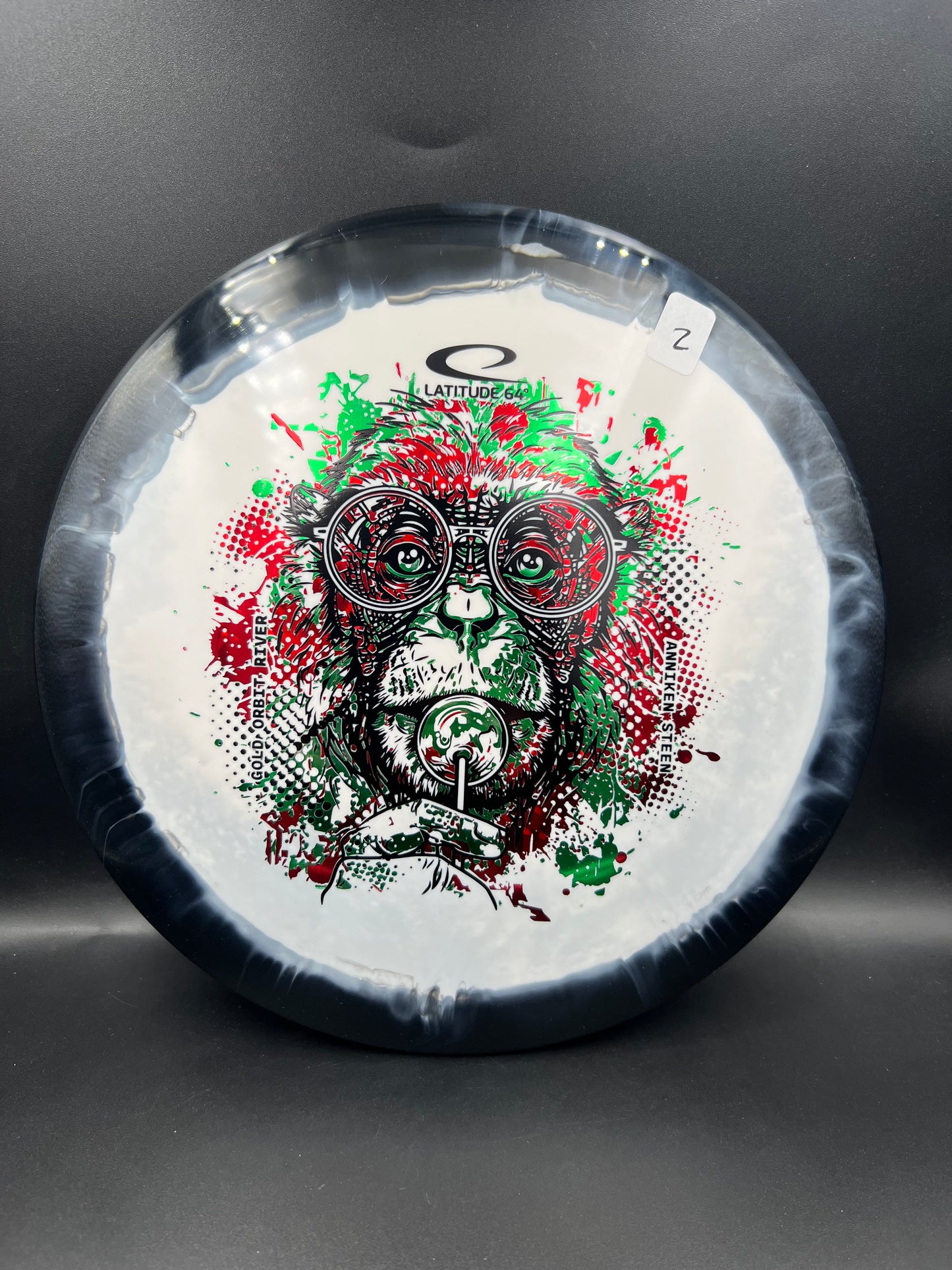Latitude 64 Gold Orbit River - Anniken Steen Team Series Black White Green Red Stamp (2) - 175g