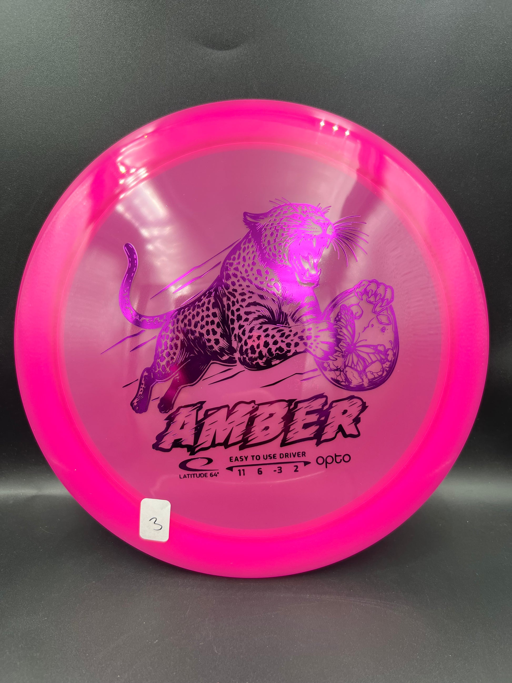 Latitude 64 Opto Amber Pink Pink Purple Stamp (3) - 153g