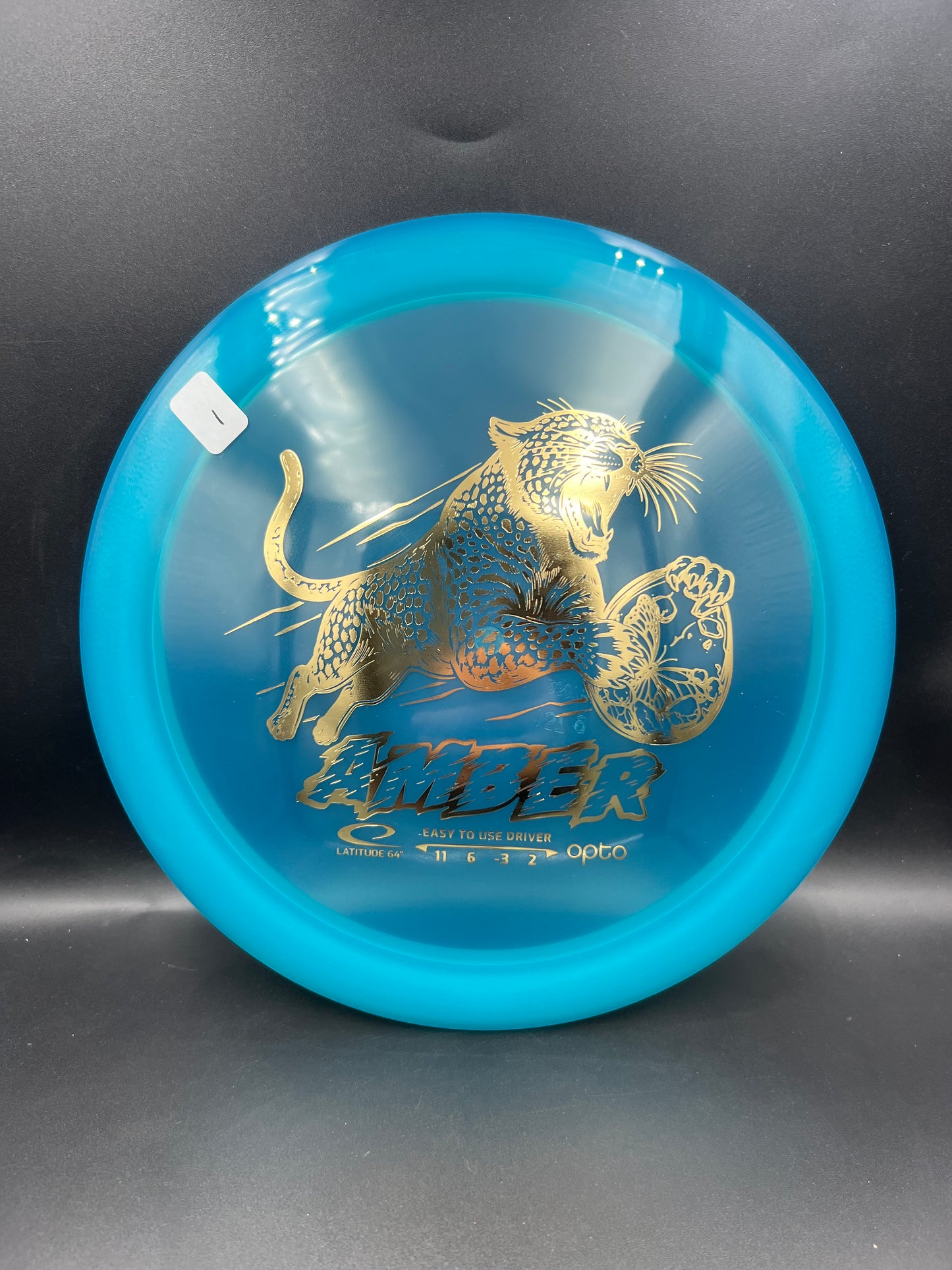 Latitude 64 Opto Amber Blue Gold Stamp (1) - 157g