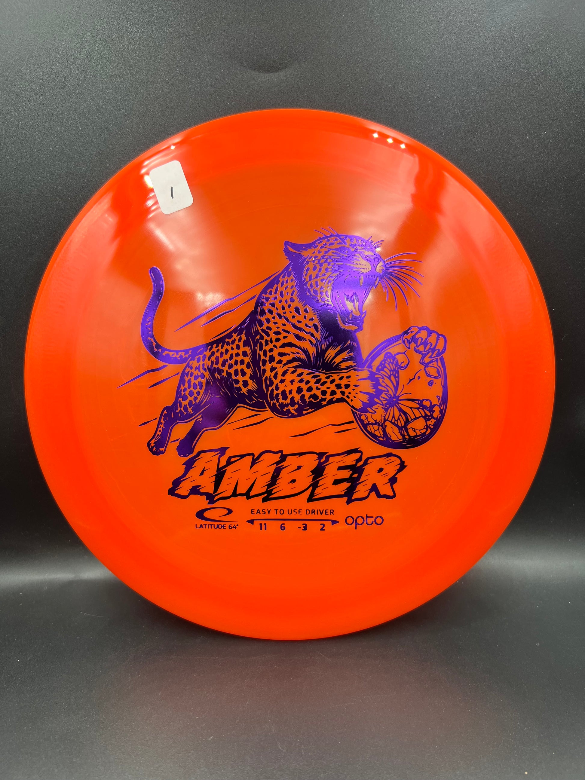 Latitude 64 Opto Amber Orange Purple Stamp (1) - 157g