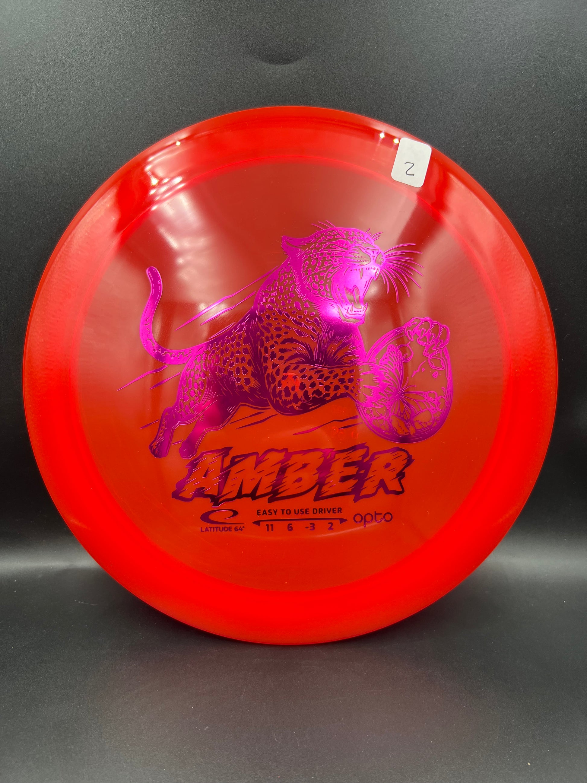 Latitude 64 Opto Amber Red Pink Stamp (2) - 159g