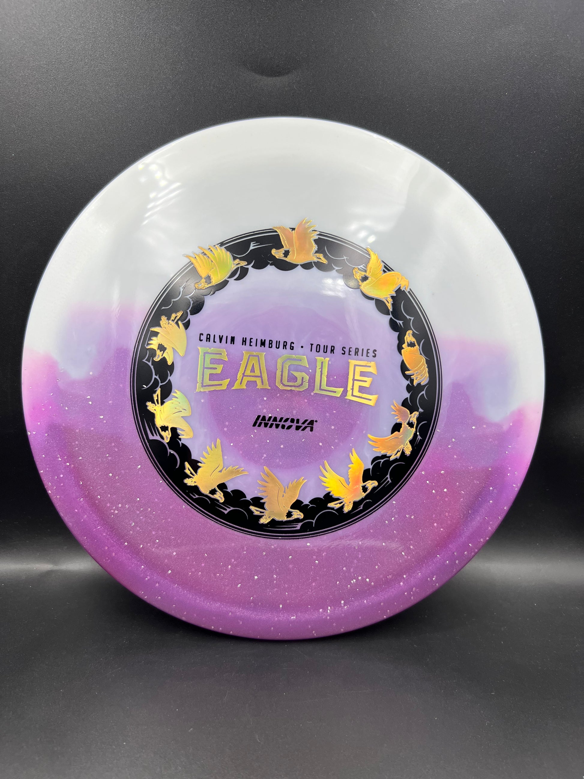 Innova 2026 Tour Series Calvin Heimburg Duo Eagle 9- Purple Bottom Black Gold Stamp - 173g-175g